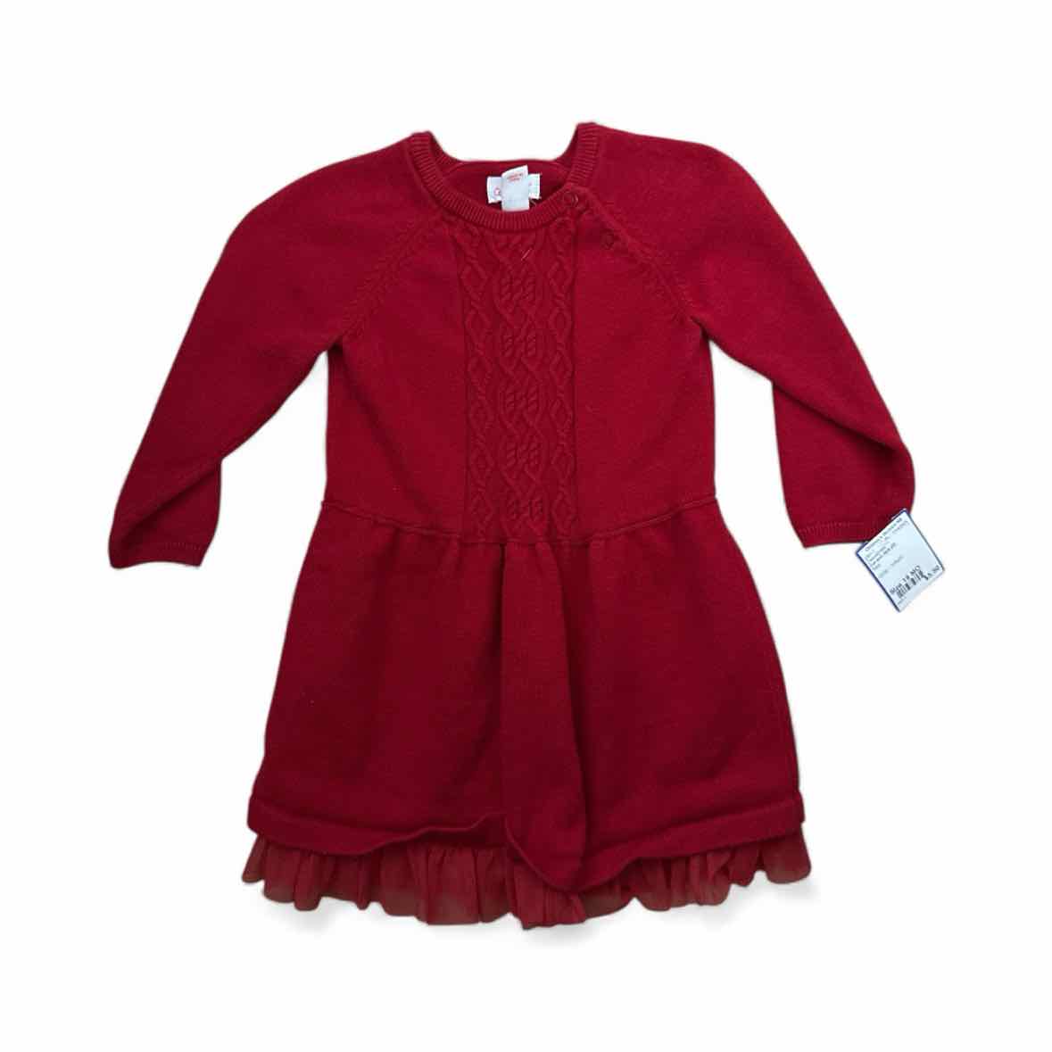 Cat and Jack (D) Red Infant Size 18 MO CasualDress