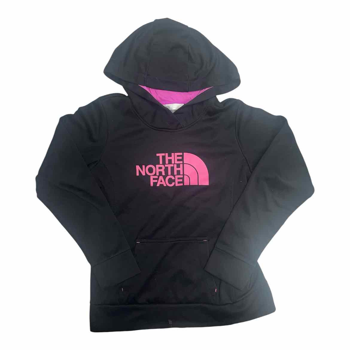 North Face (AA) Black Youth Size 7-8 Girl's AthleticSweatshirt