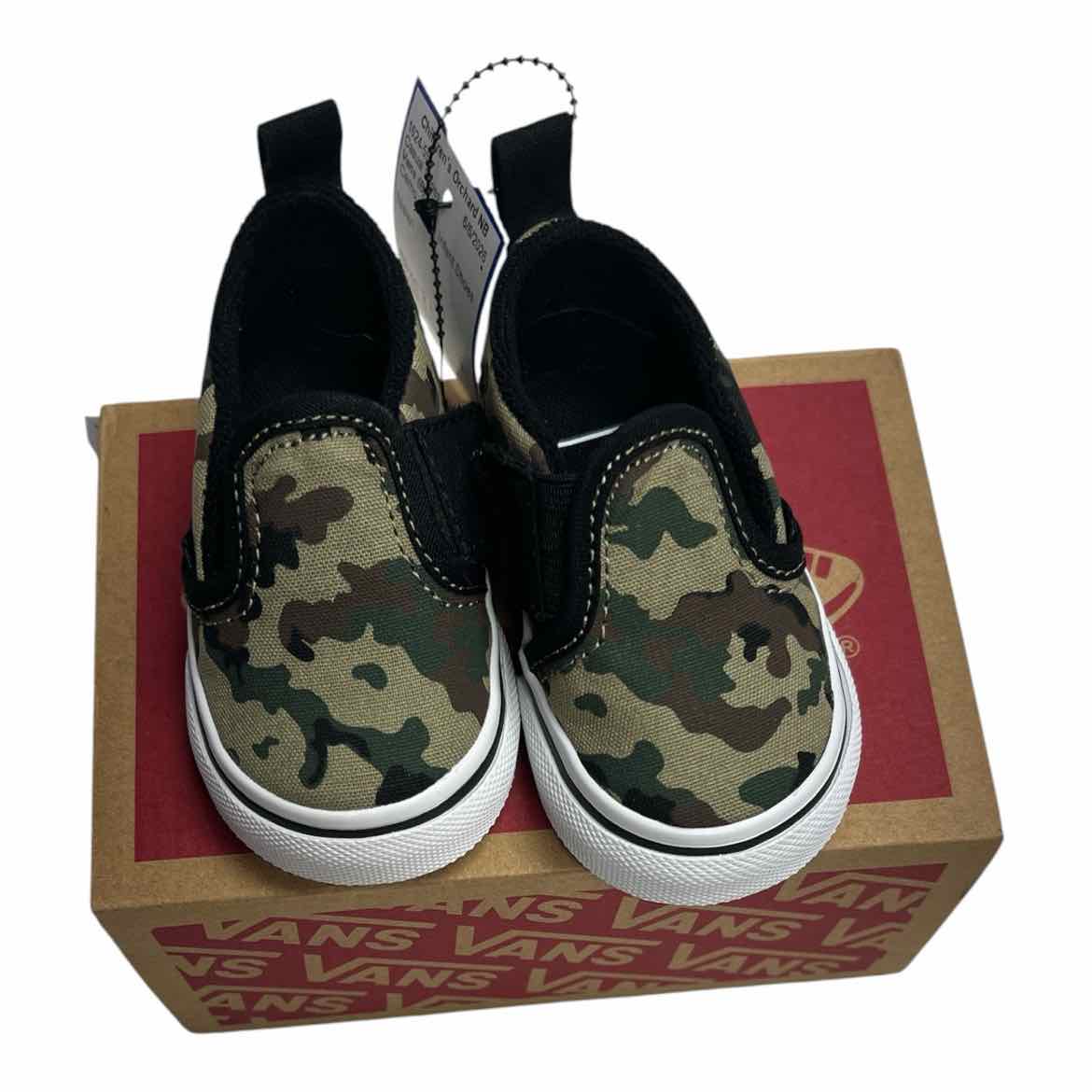 Vans (B) Infant Shoe Size 2 (Infant) Camo Boy's Casual Shoes