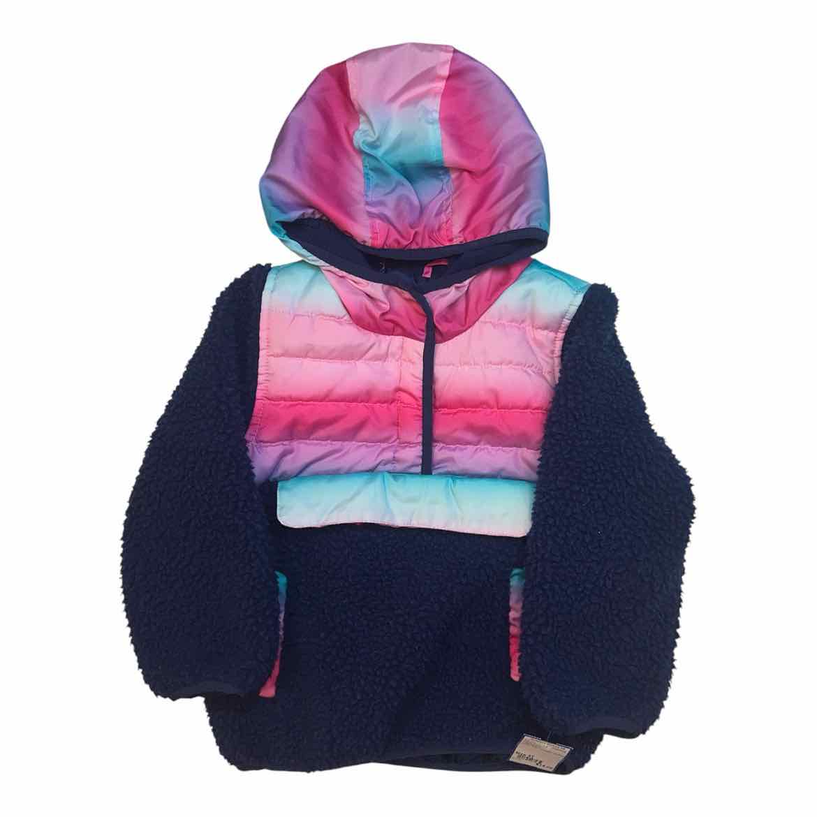 1 Madison (A) Navy Toddler Size 5T Girl's Jacket Fleece