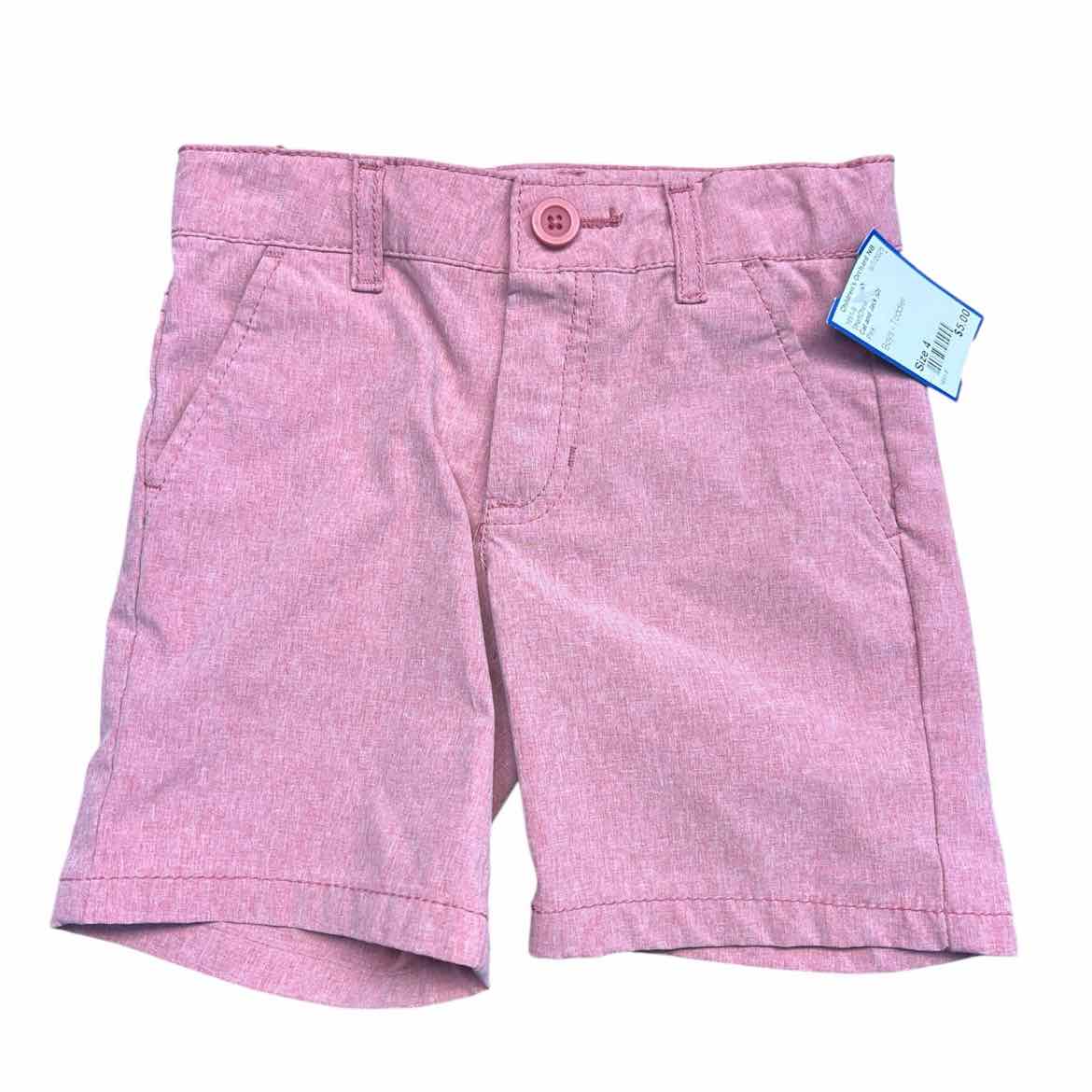 Cat and Jack (D) Pink Toddler Size 4 Boy's ShortChino