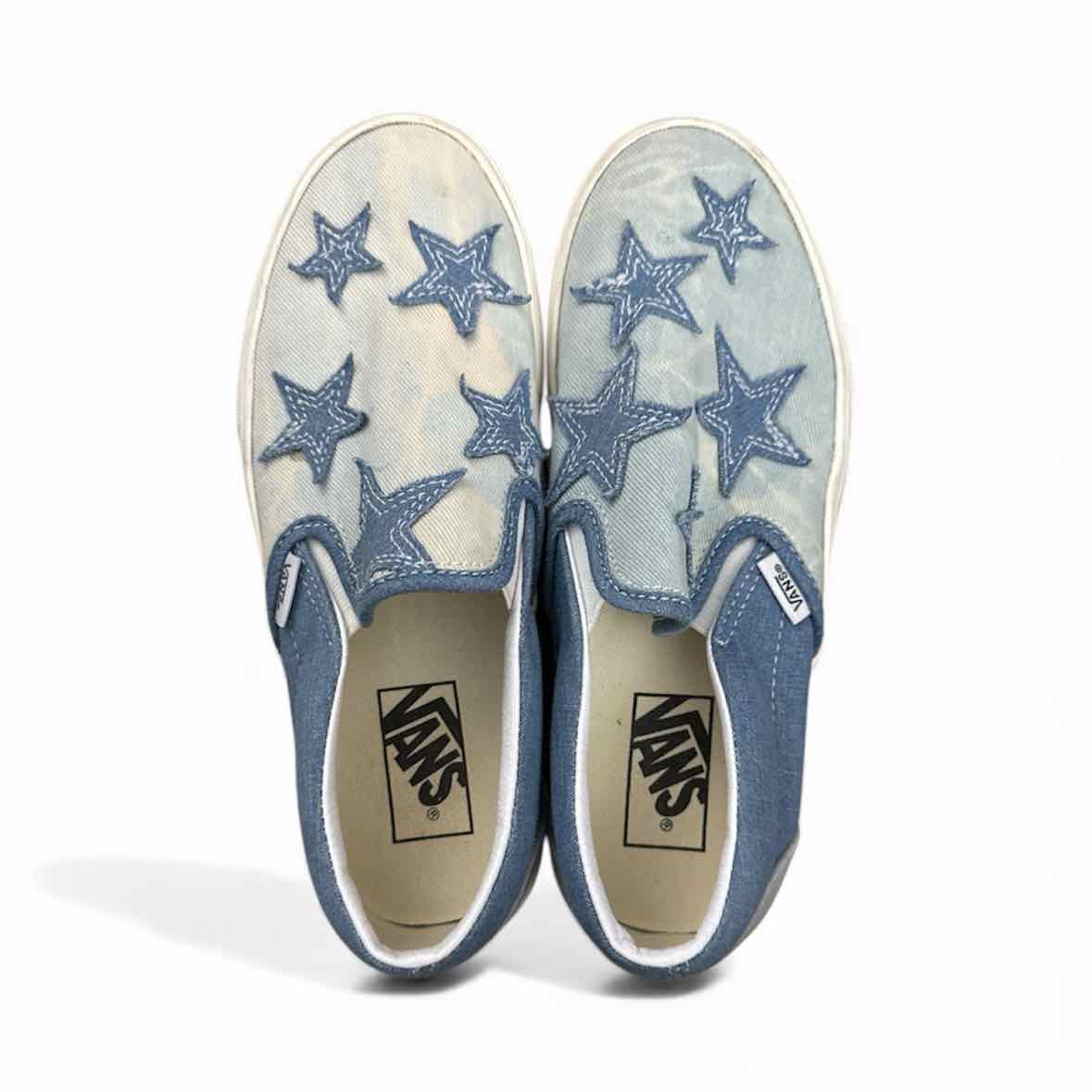 Vans (B) Blue Youth Shoe Size 5.5 (Youth) Casual Shoes