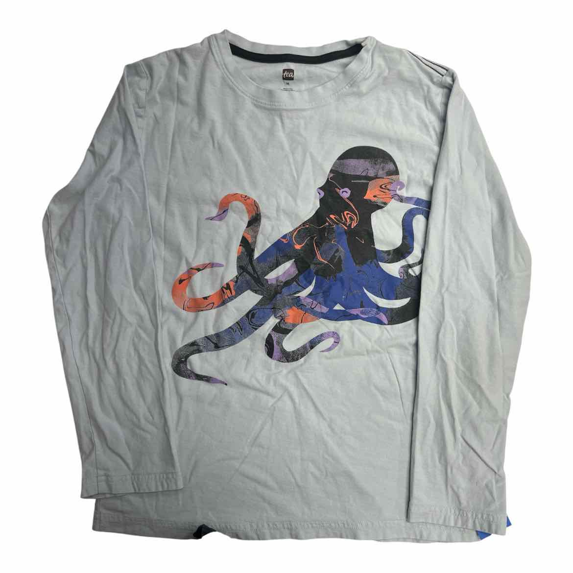Tea Collection (A) Blue Youth Size 16 Boy's LSTopBasic