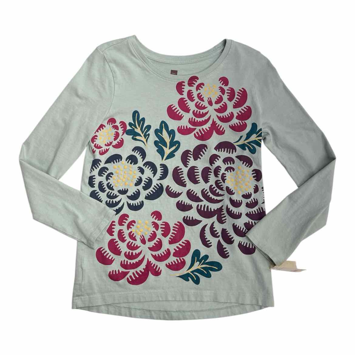 Tea Collection (A) Green Youth Size 10 Girl's LSTopBasic