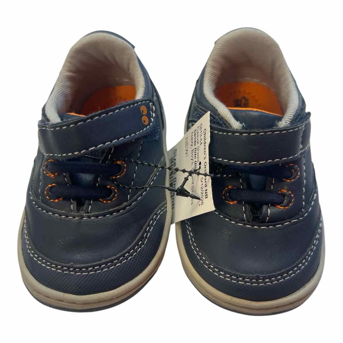 Stride Rite (B) Infant Shoe Size 3 (Infant) Navy Boy's Casual Shoes