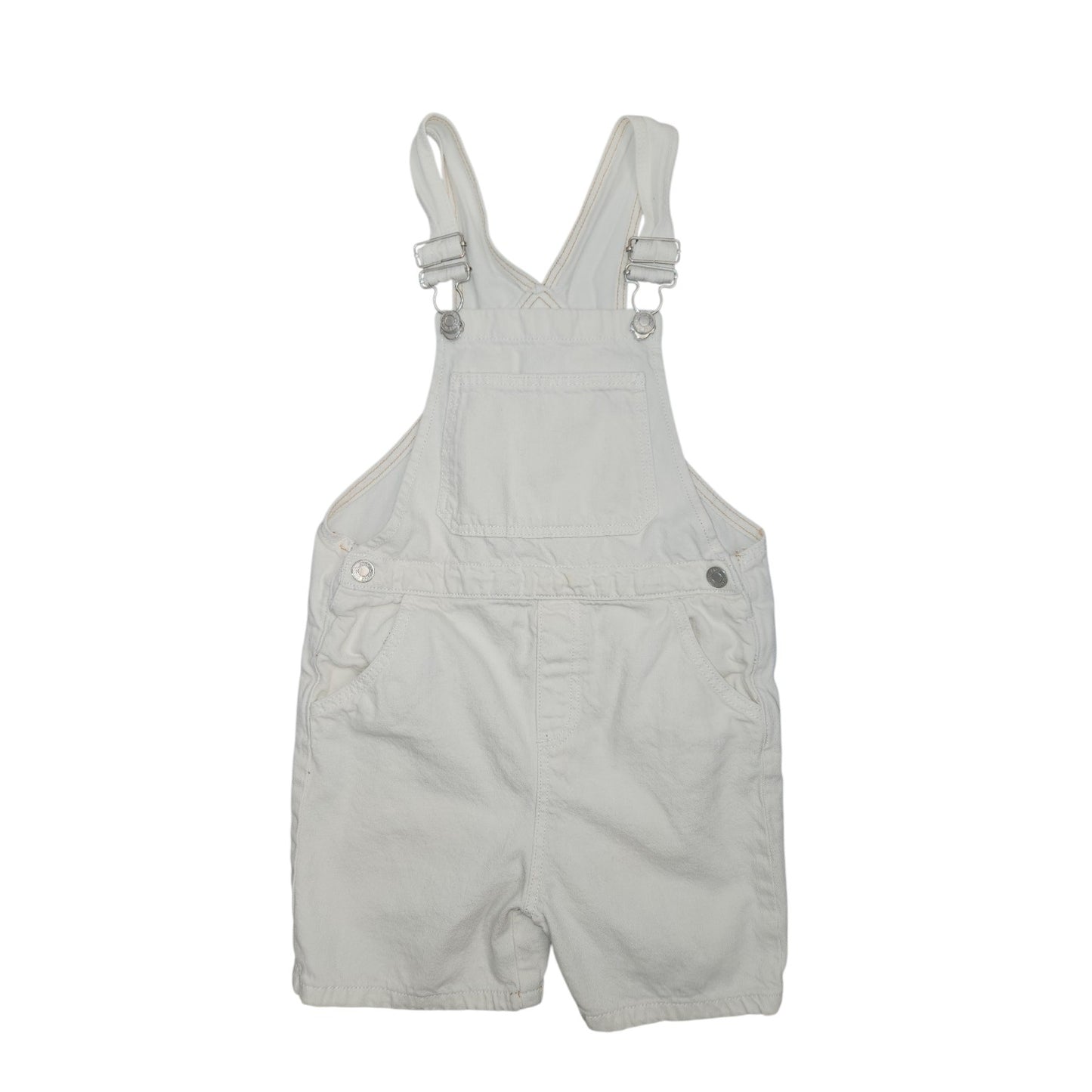 Zara (B) Cream Toddler Size 4-5 Boy's OverallShort