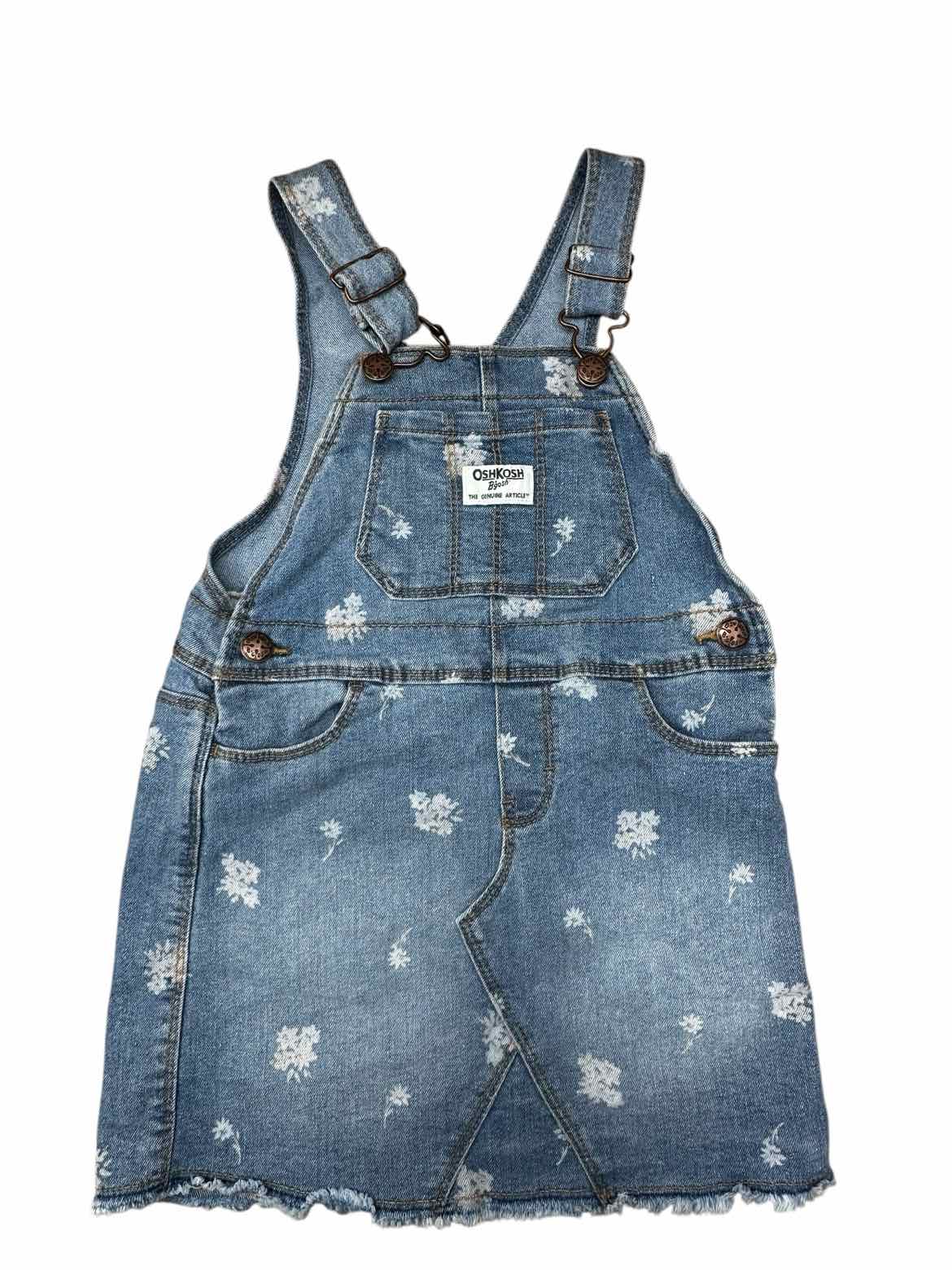 OshKosh BGosh (B) Blue Toddler Size 4 Girl's Jumper