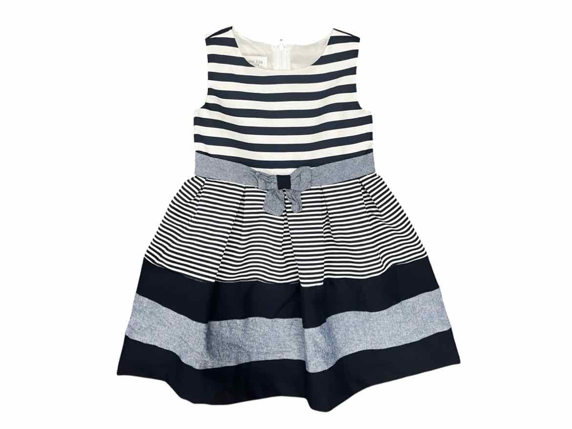 Bonnie Jean (B) Navy Toddler Size 3T Girl's PartyDress