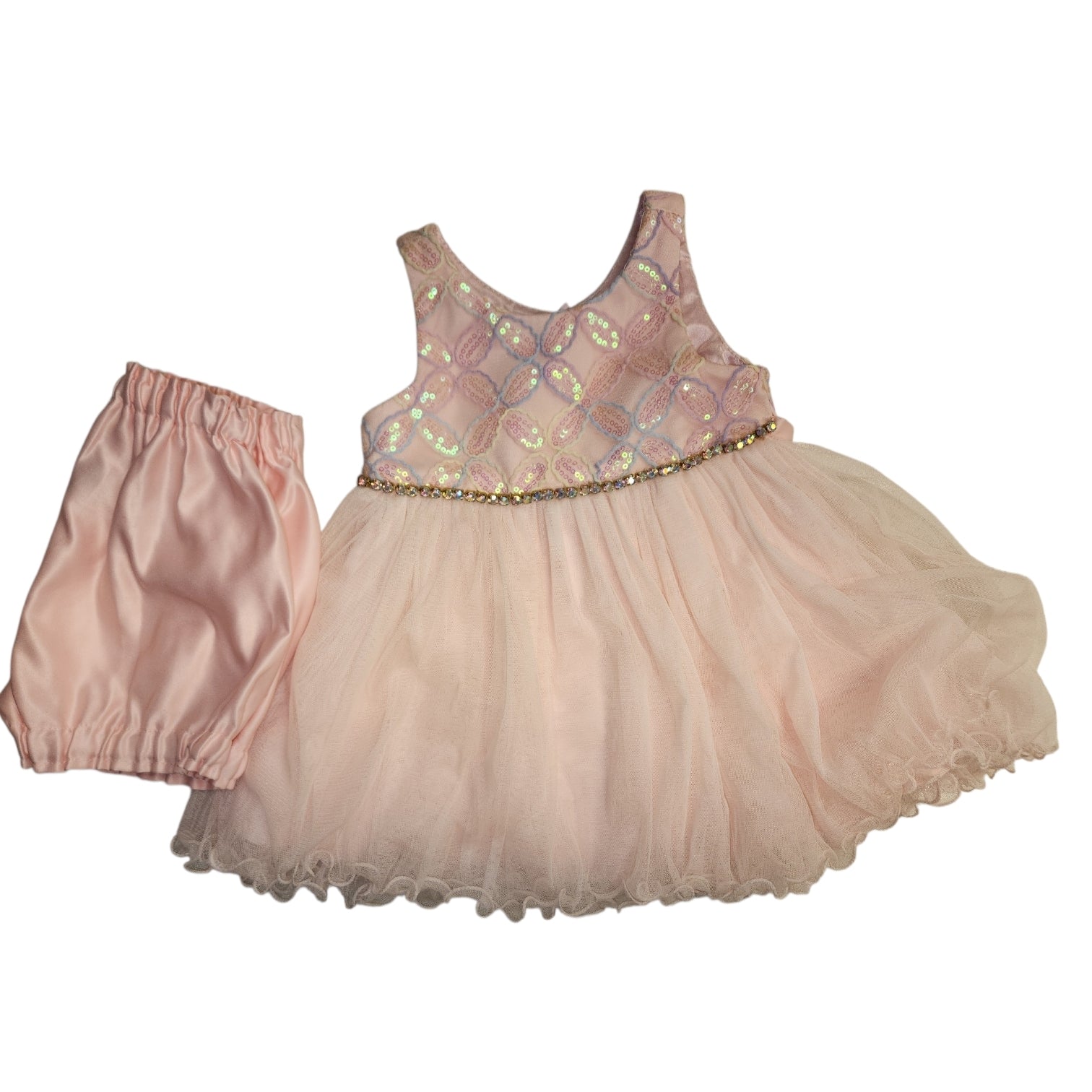 American Princess (A) Pink Infant Size 12 MO Girl's FormalDress Children's Orchard New Berlin, WI American Princess (A) Pink Infant Size 12 MO Girl's FormalDress Children's Orchard New Berlin, WI
