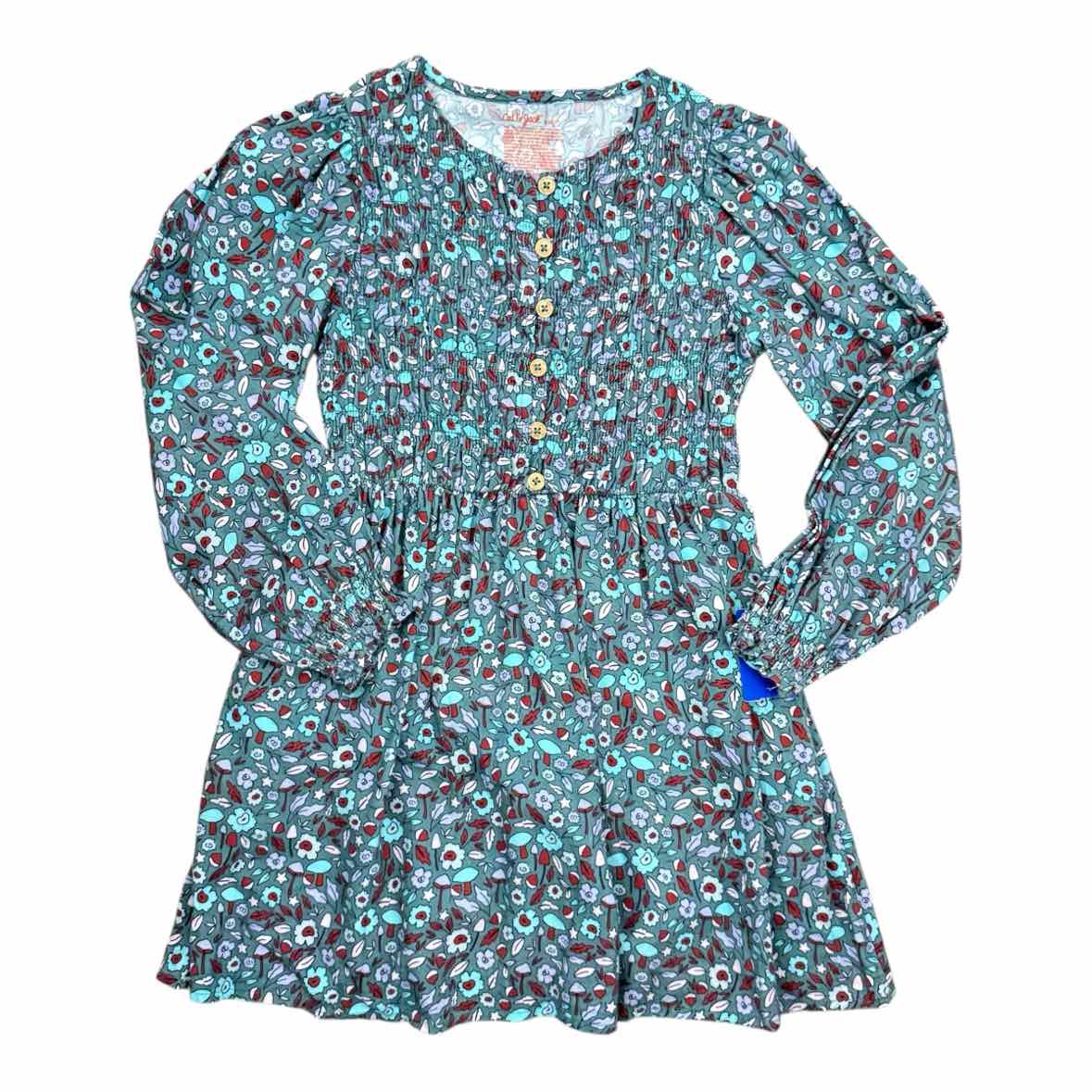 Cat and Jack (D) Teal Youth Size 6-7 CasualDress