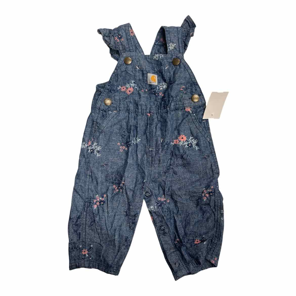 Carhartt (A) Blue Infant Size 9 MO Girl's Overall Pant
