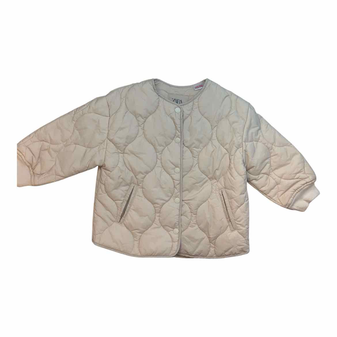 Zara (B) Tan Toddler Size 3-4 Girl's Jacket Light