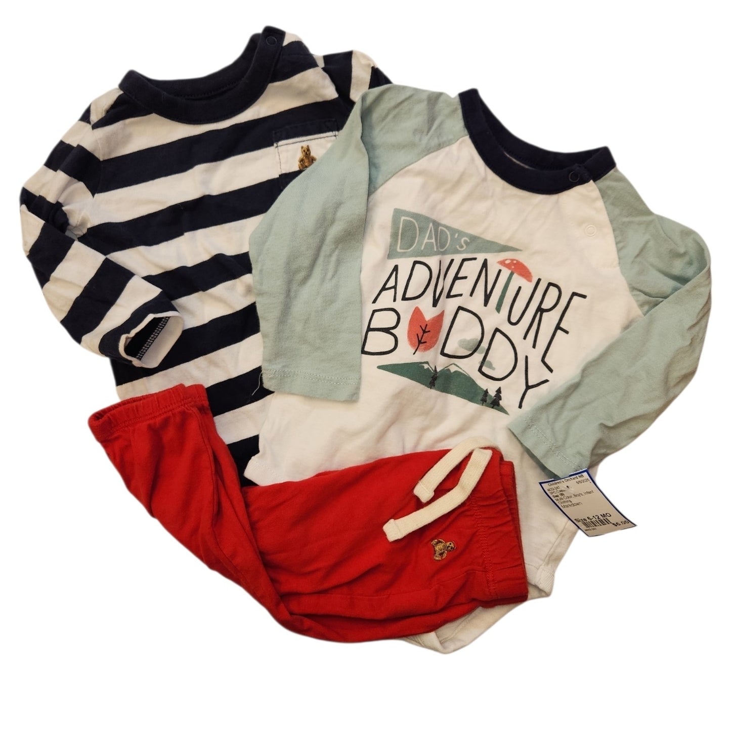 Gap (B) Multi-Color Infant Size 6-12 MO Boy's 3PC Casual