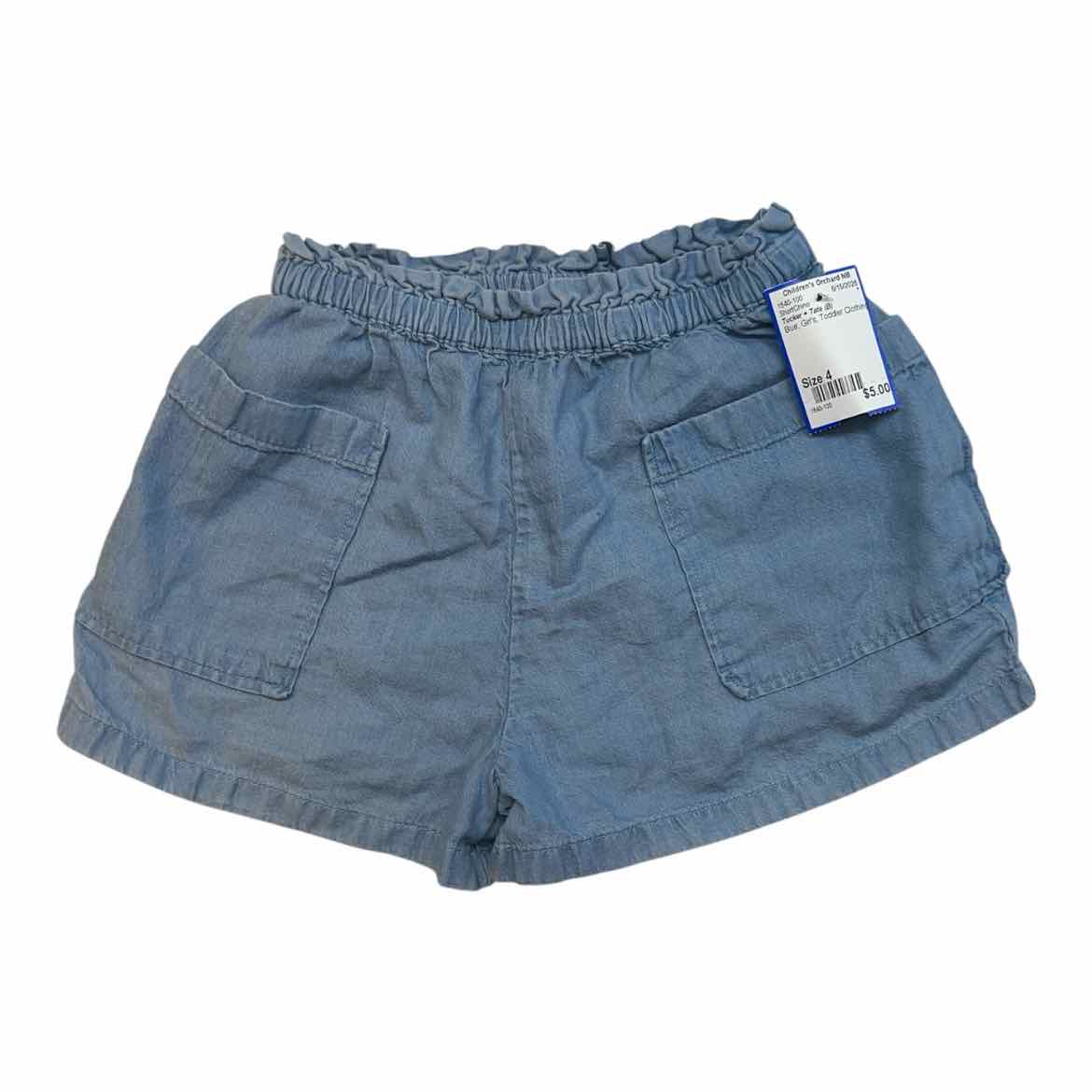 Tucker + Tate (B) Blue Toddler Size 4 Girl's ShortChino