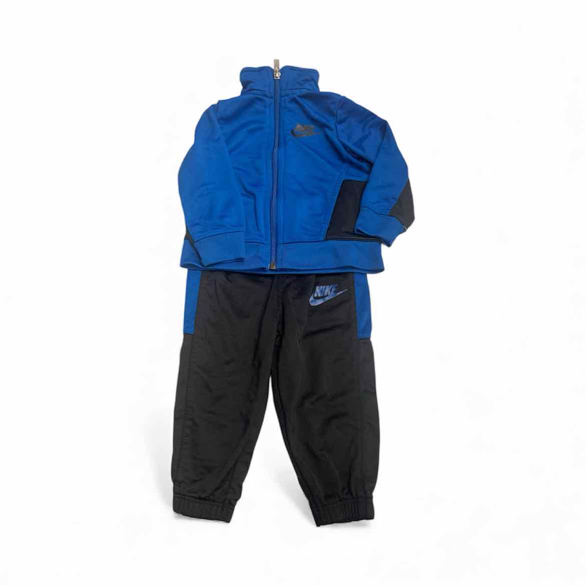 Nike (B) Blue Infant Size 12 MO 2PC Athletic Pant Suit