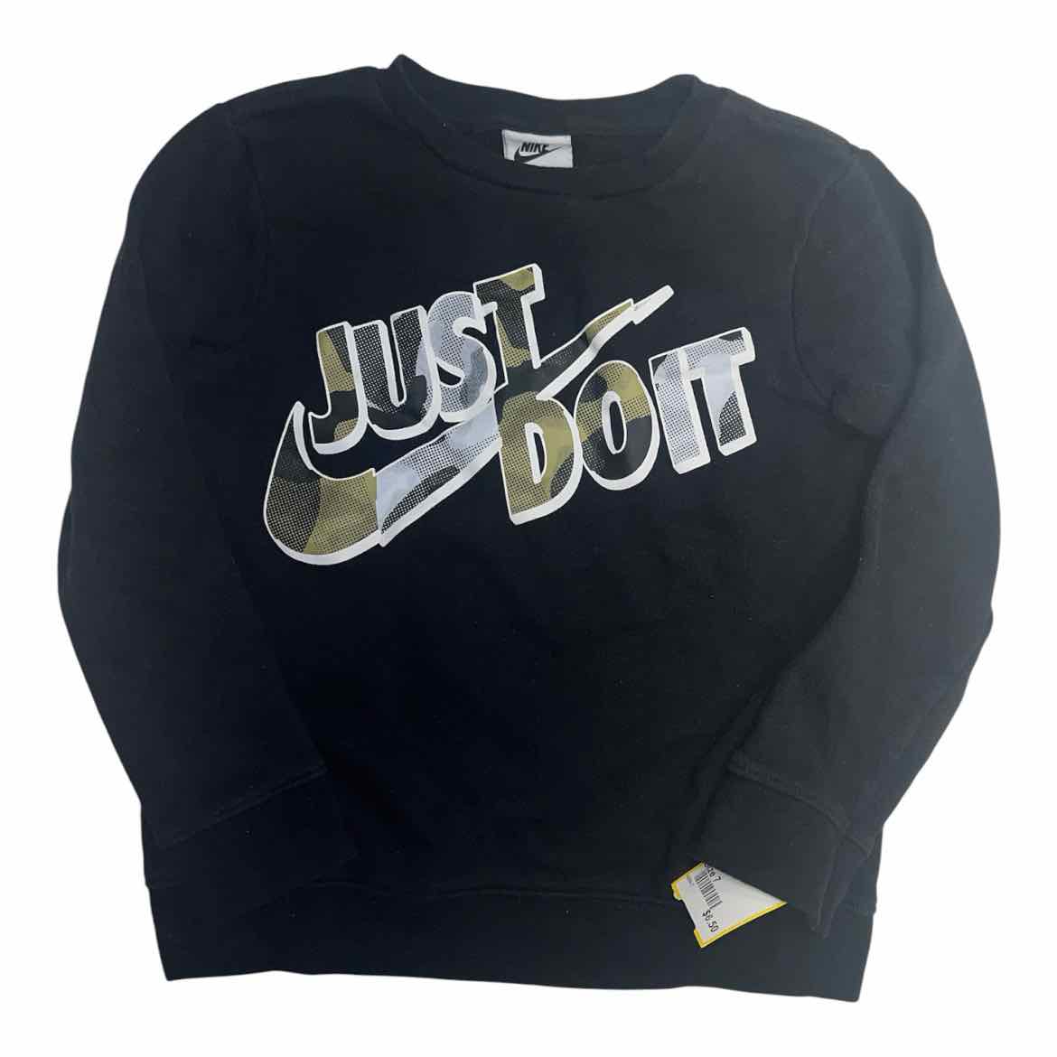 Nike (B) Black Youth Size 7 Boy's Sweatshirt