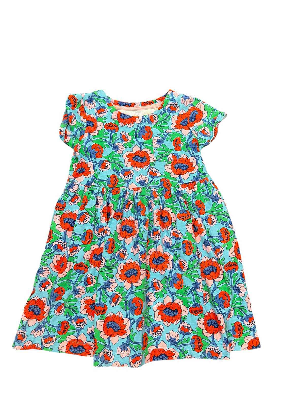 Mini Boden (A) Blue Youth Size 6-7 Girl's Basic dress