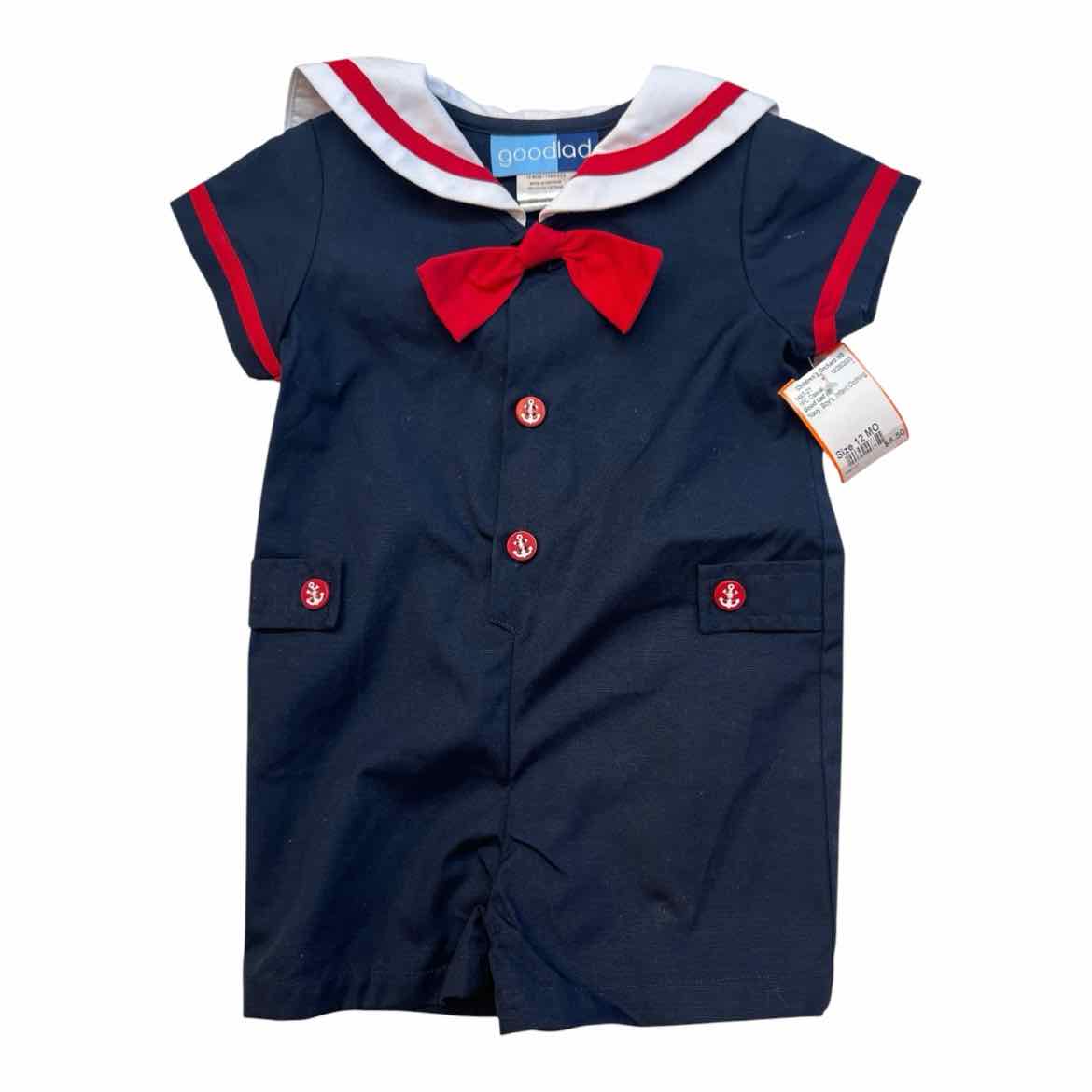 Good Lad (B) Navy Infant Size 12 MO Boy's 1PC Casual