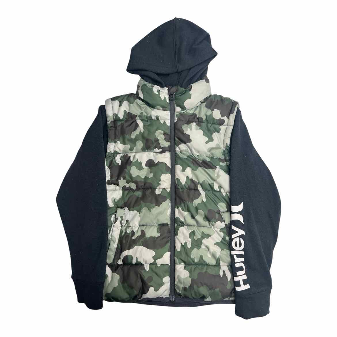 Hurley (B) Camo Youth Size 10-12 Boy's Jacket Light