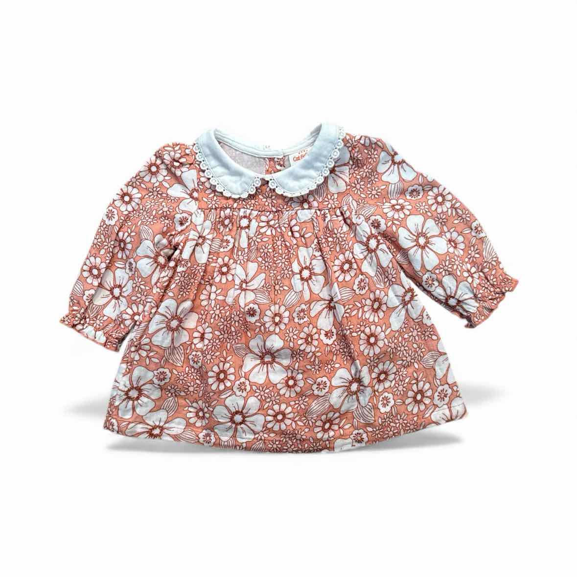 Cat and Jack (D) Floral Infant Size 3-6 MO CasualDress
