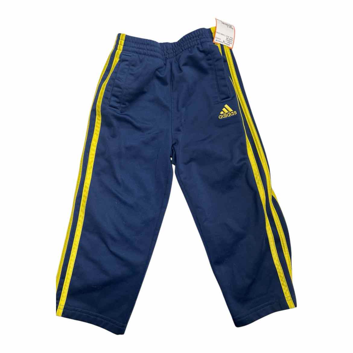 Adidas (B) Navy Toddler Size 3 Boy's PantAthletic