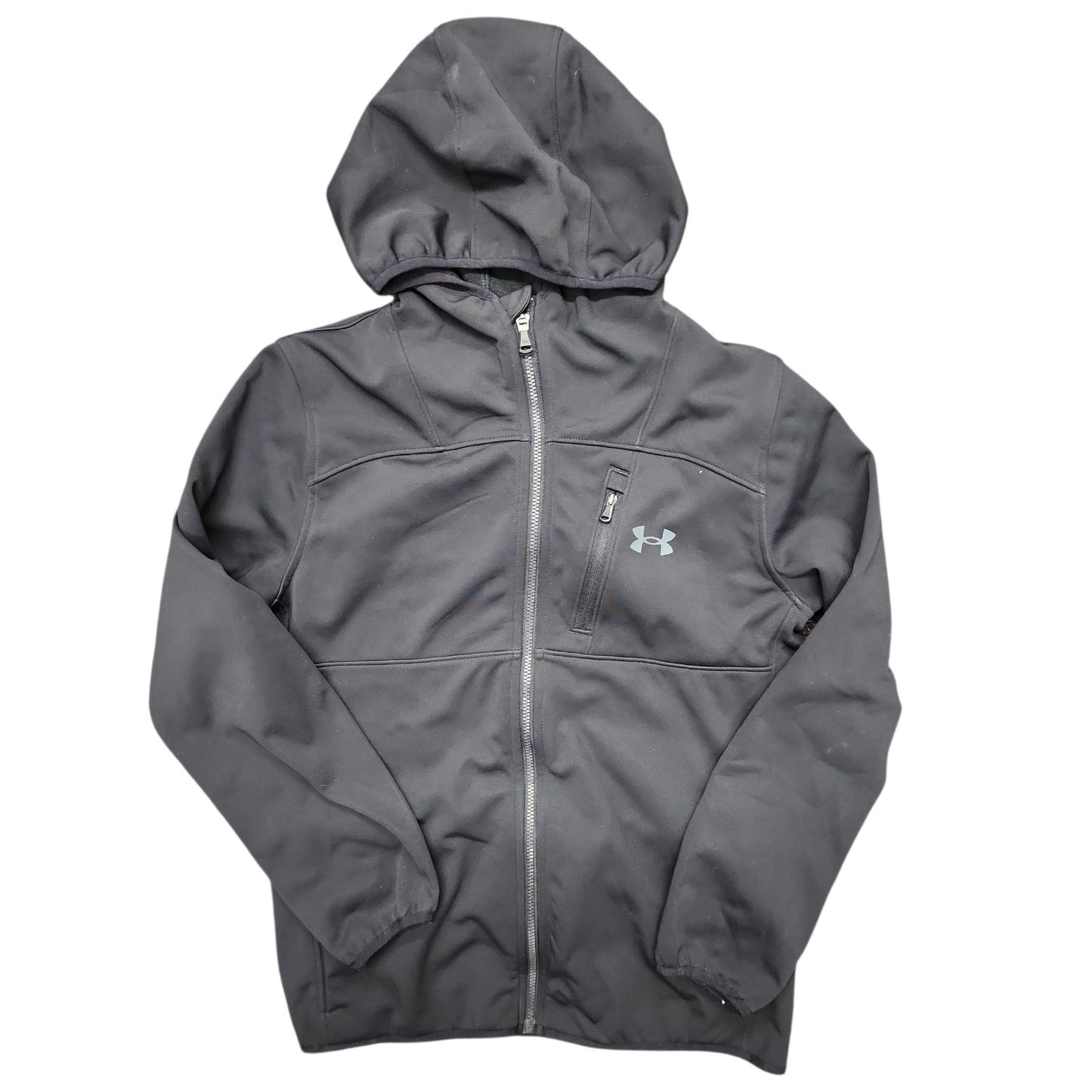 Under Armour (B) Black Youth Size 10-12 Boy's Jacket Light