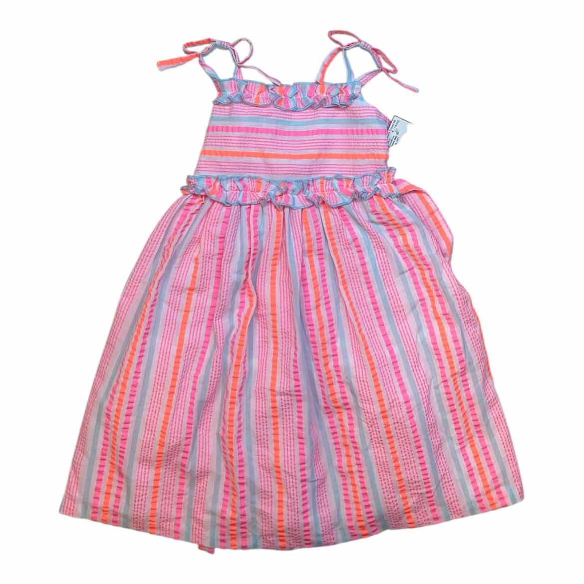 Bonnie Baby (B) Stripe Youth Size 6 CasualDress
