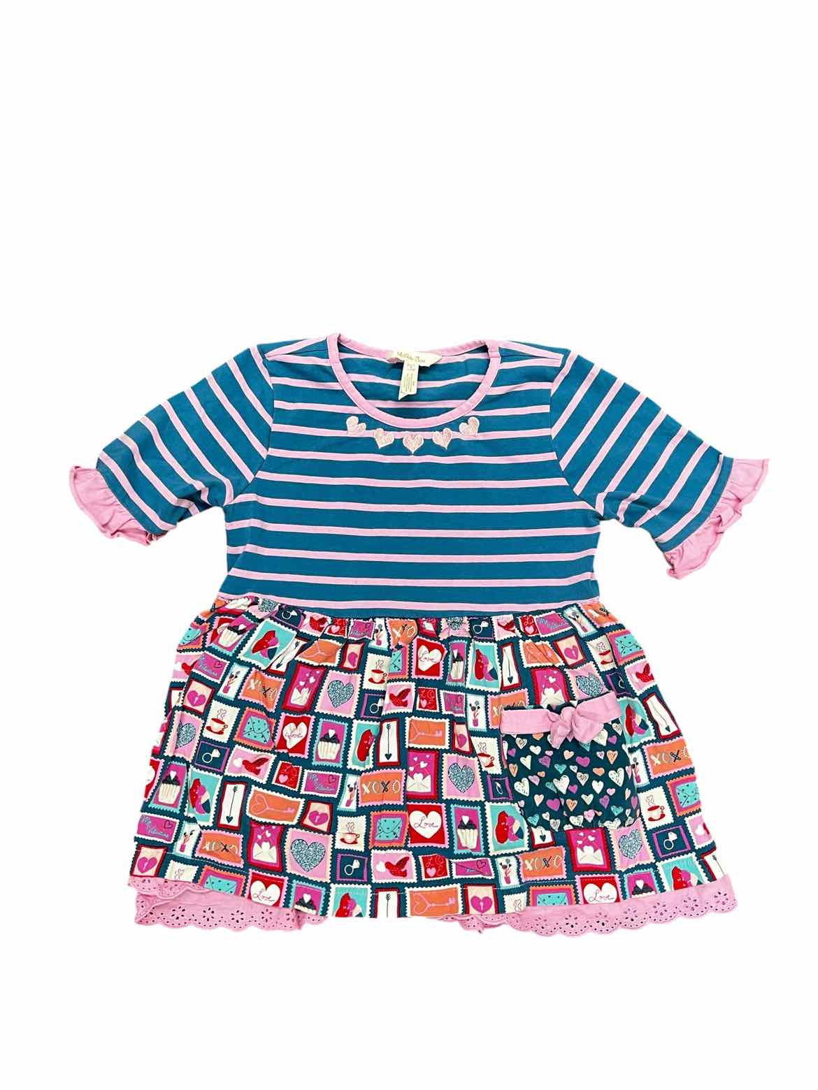 Matilda Jane (A) Blue Youth Size 8 Girl's SSTop