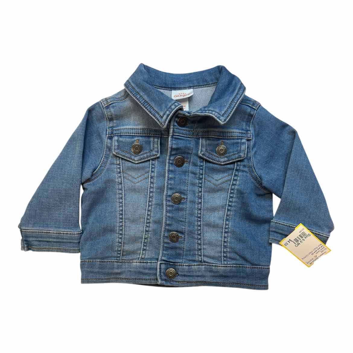 OshKosh BGosh (B) Blue Infant Size 6 MO Boy's Jacket Denim