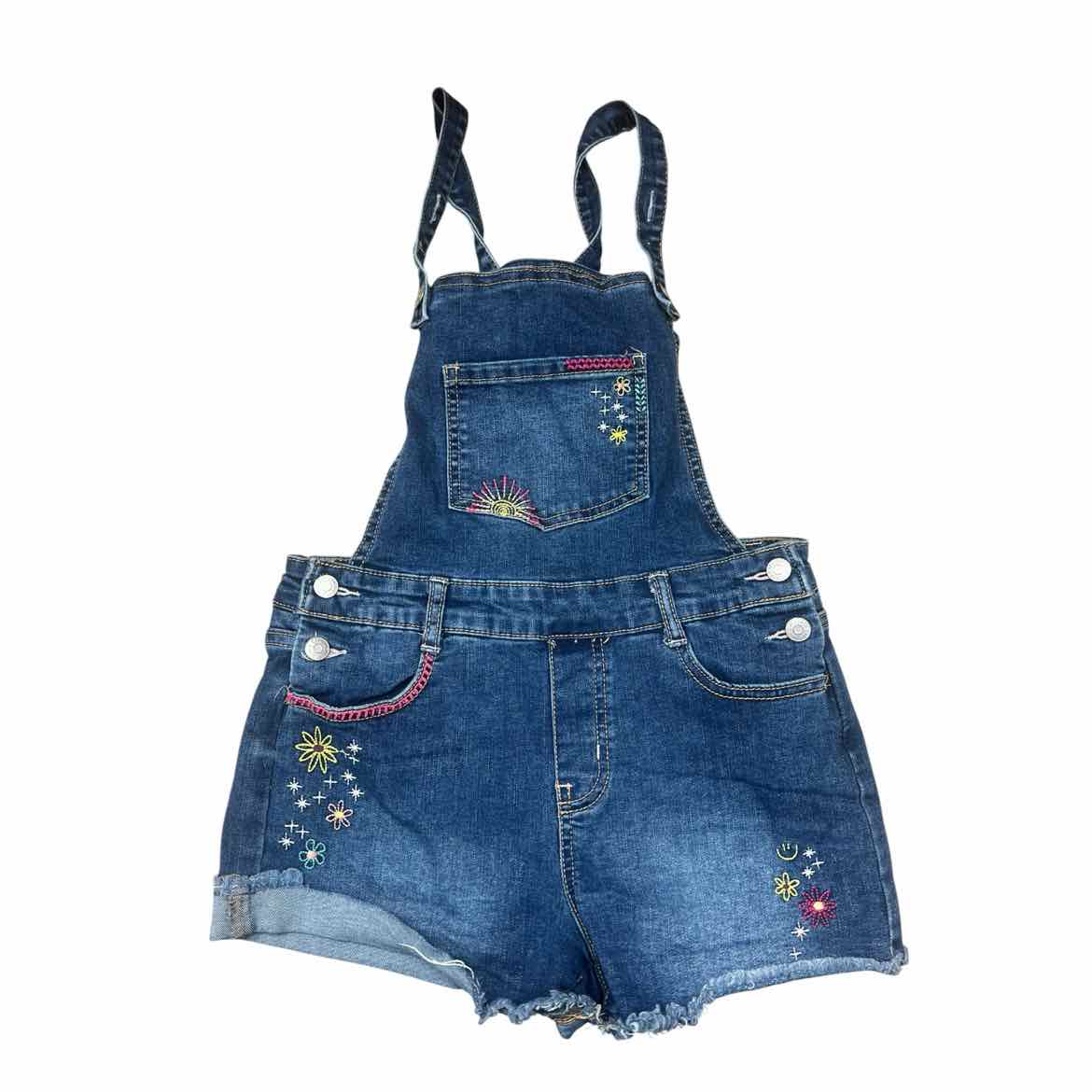 Cat and Jack (D) Blue Youth Size 7-8 Girl's OverallShort