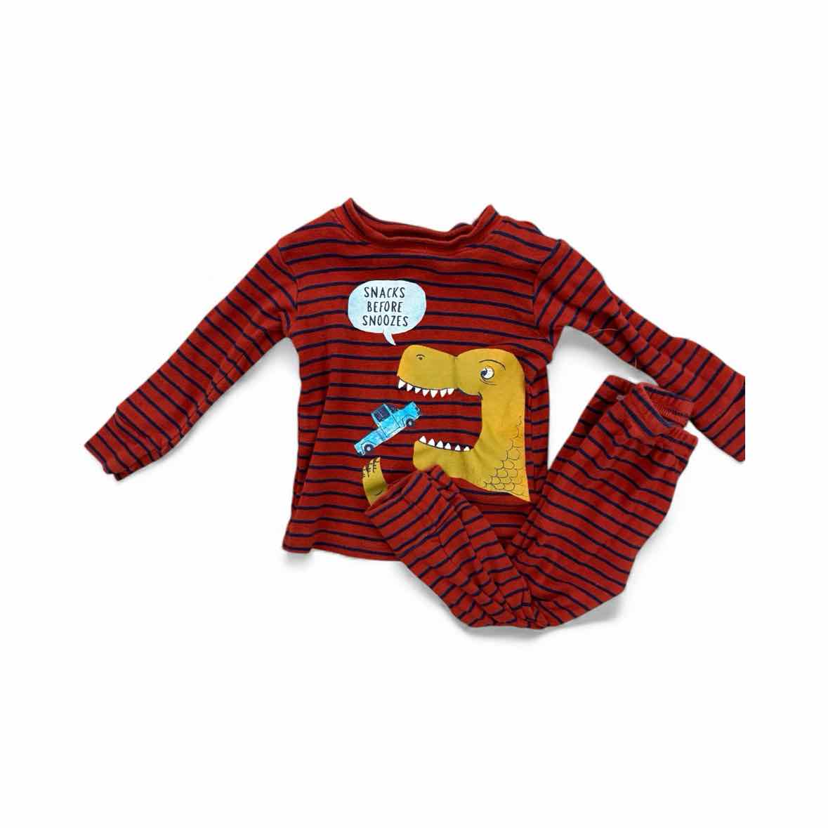 Carters (C) Red Infant Size 12 MO 2PCSleepwear