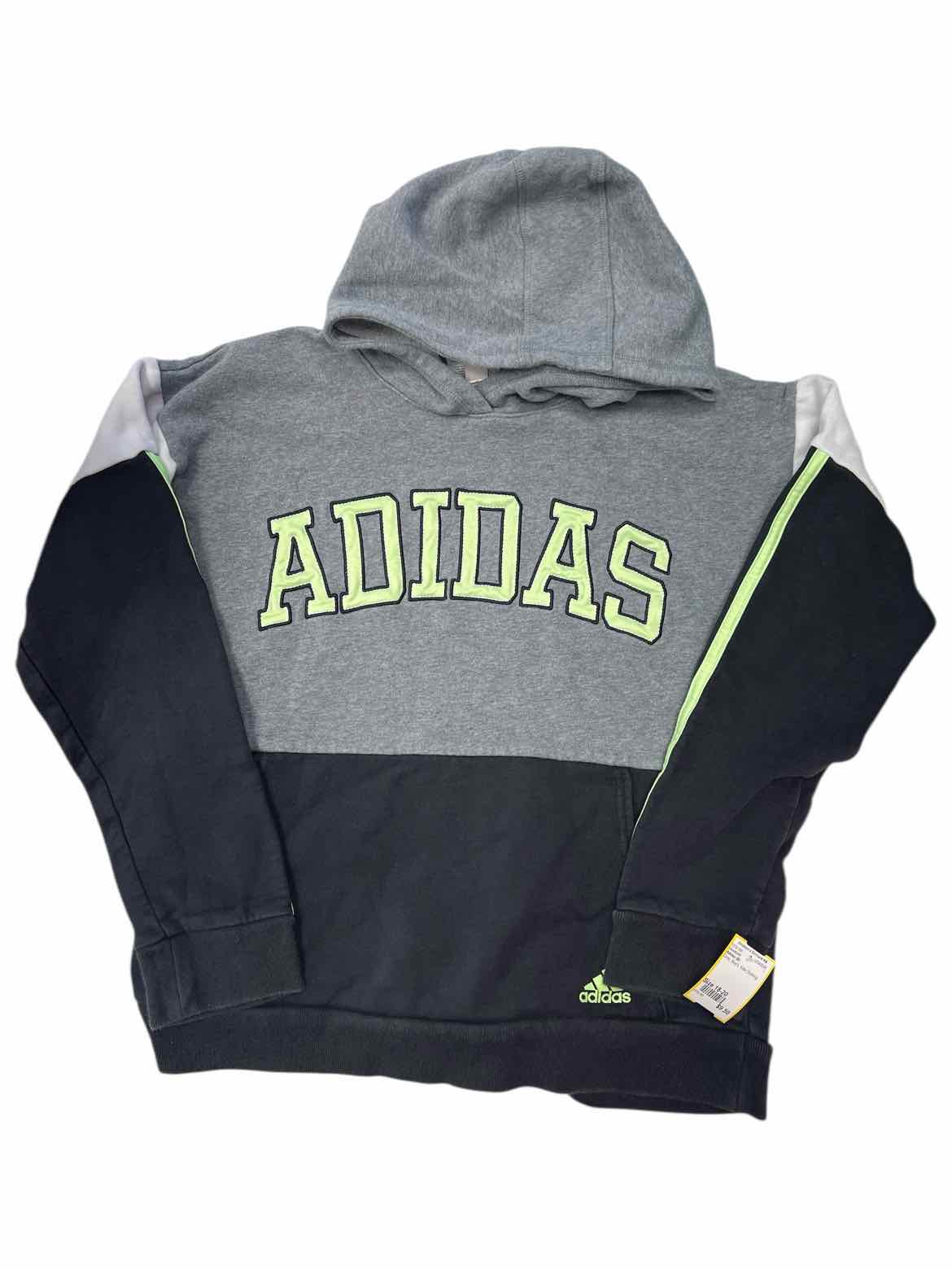 Adidas (B) Grey Youth Size 18-20 Boy's Sweatshirt