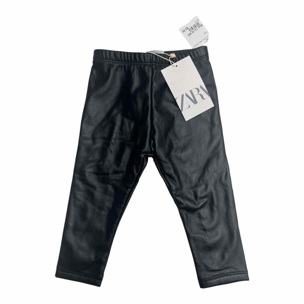 Zara (B) Black Infant Size 12-18 MO Girl's BasicLeggings