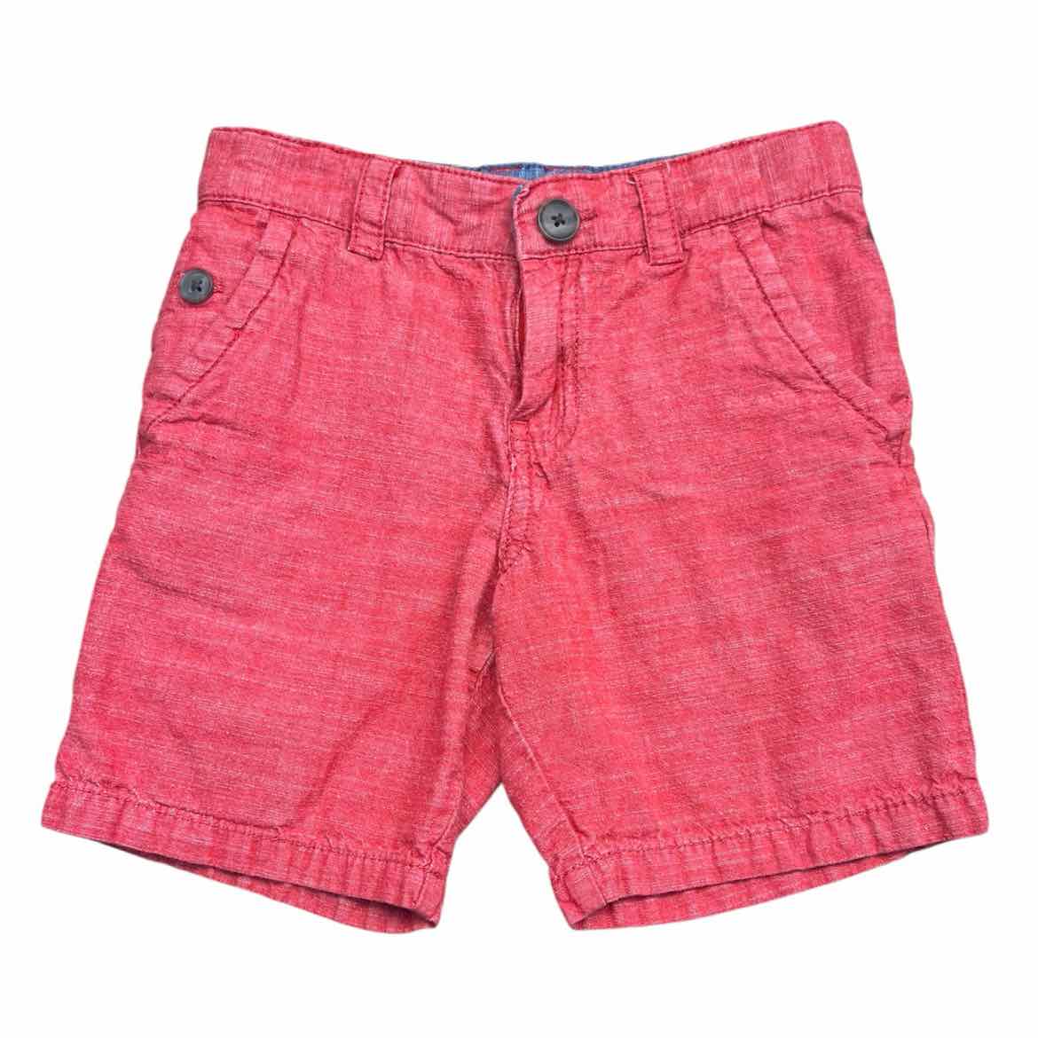 Cat and Jack (D) Red Toddler Size 5 Boy's ShortChino