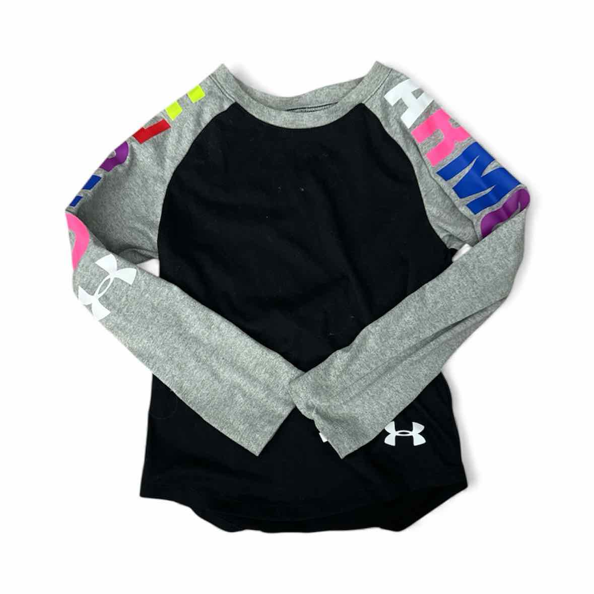 Under Armour (B) Black Toddler Size 4 AthleticTopLS