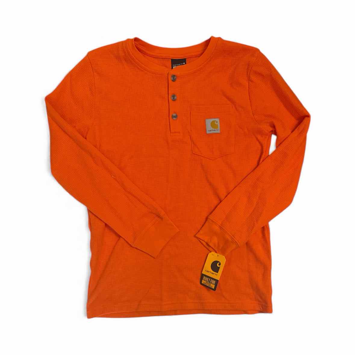 Carhartt (A) Orange Youth Size 10-12 LSTop