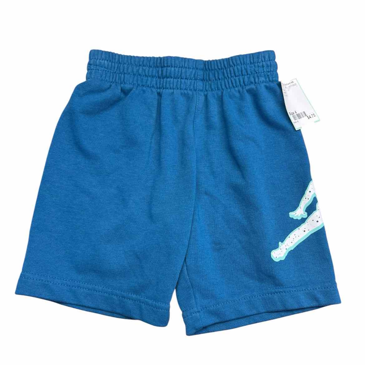 Jordan (B) Teal Toddler Size 4 Boy's ShortBasic