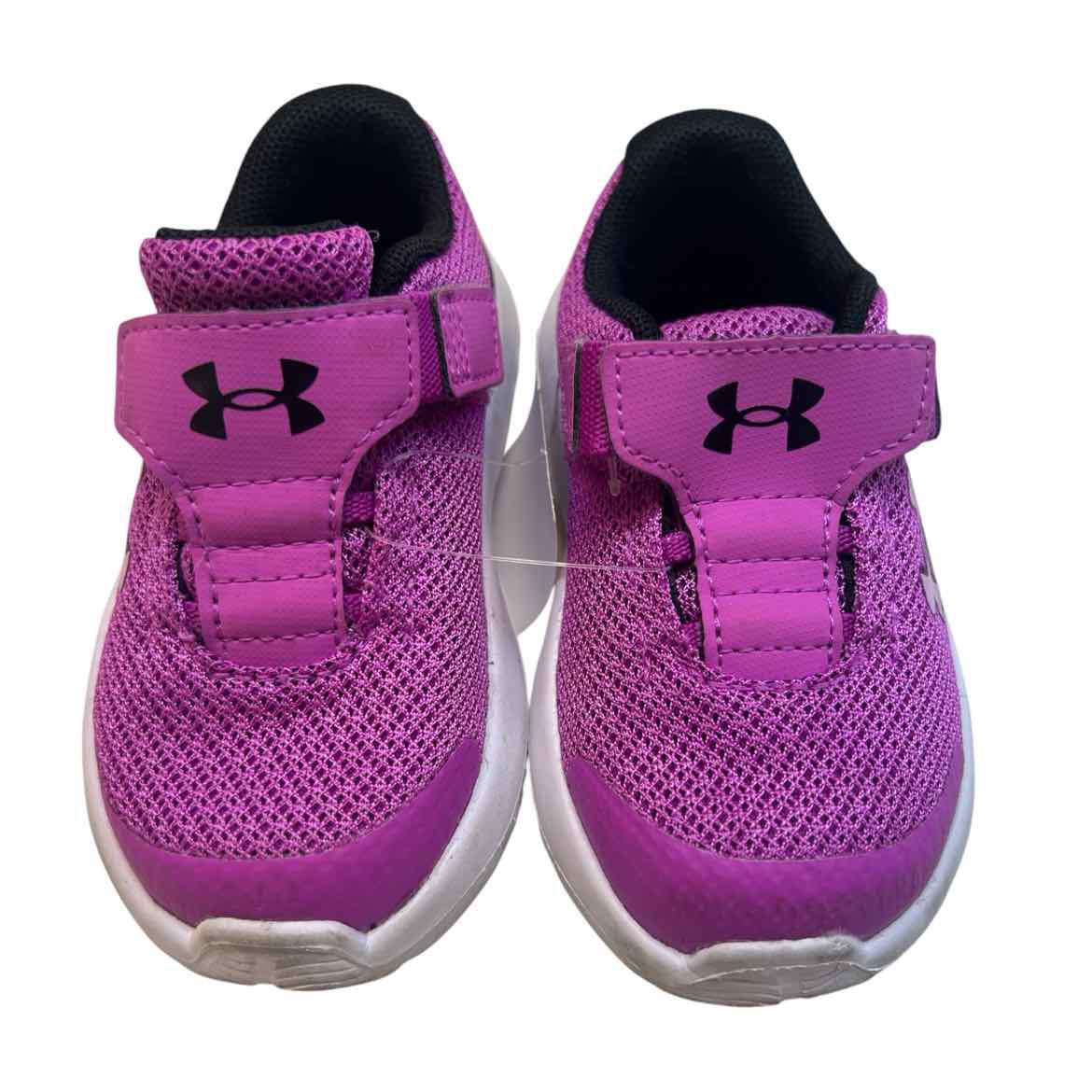Under Armour (B) Purple Toddler Shoe Size 5 (Toddler) Girl's Athletic Shoes