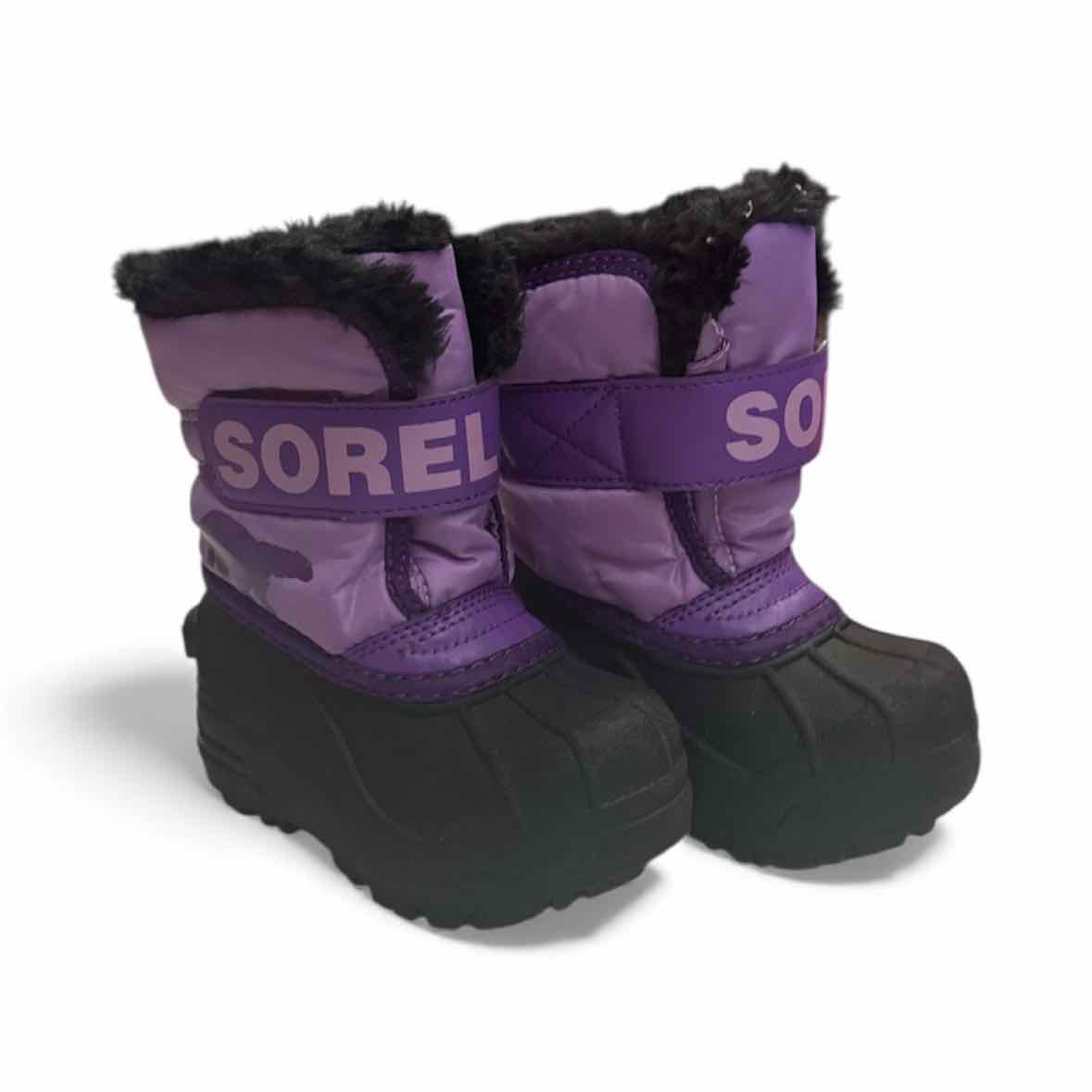 Sorel (A) Purple Toddler Shoe Size 6 (Toddler) WinterBoots