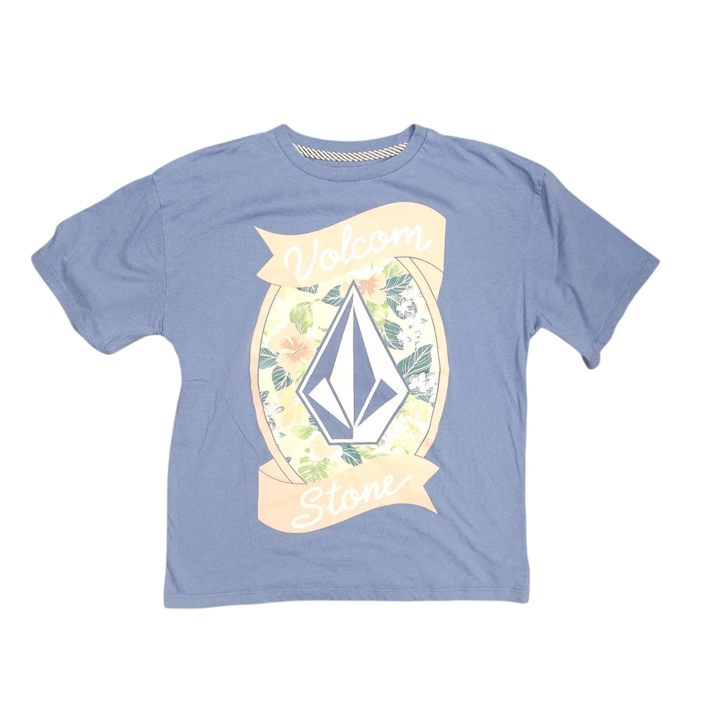 Volcom (B) Periwinkle Youth Size 14-16 Girl's SSTopBasic