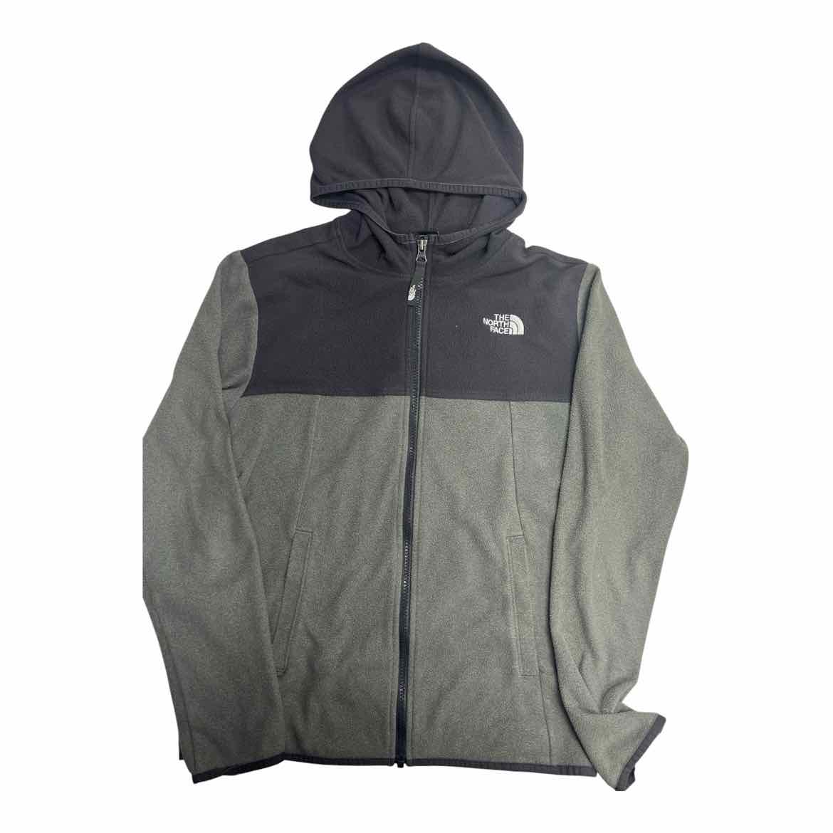 North Face (AA) Grey Youth Size 14-16 Boy's Jacket Fleece