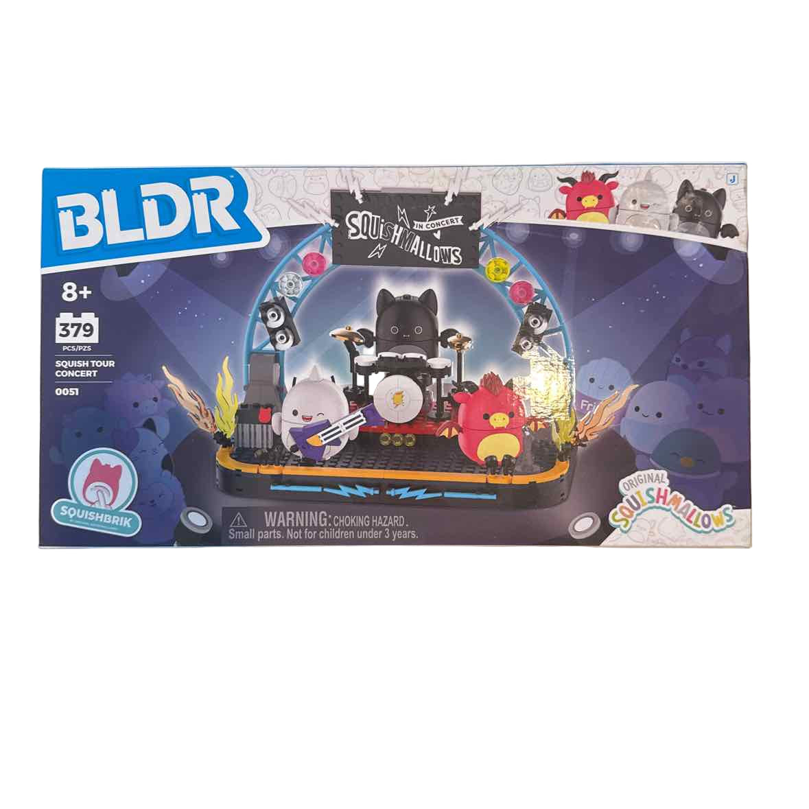 Squishmallows Squish Tour Concert Building Set