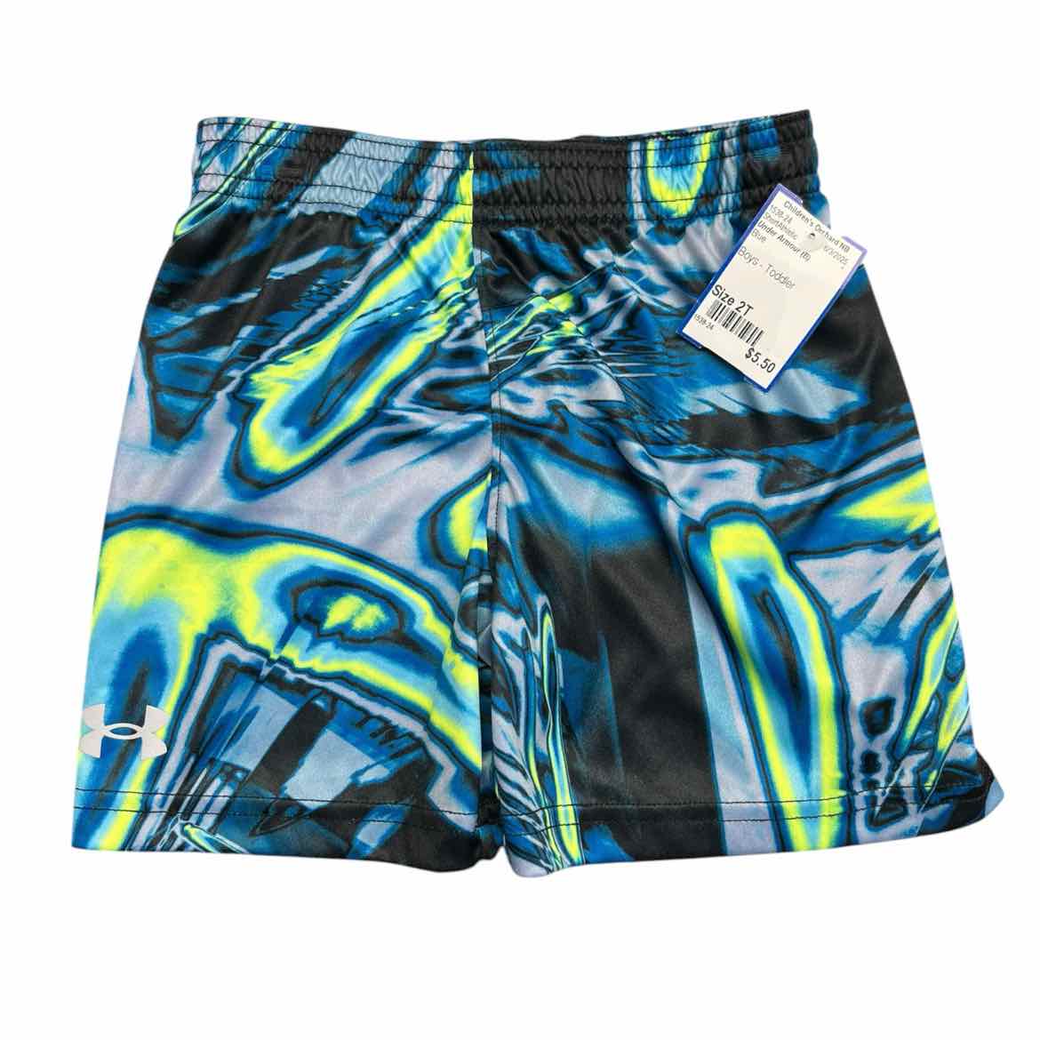 Under Armour (B) Blue Toddler Size 2T Boy's ShortAthletic