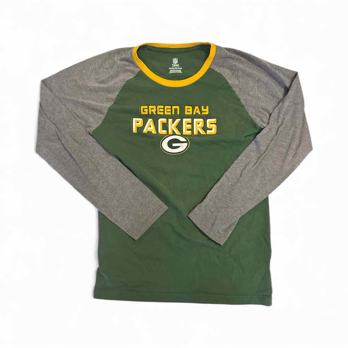 NFL (B) Green Youth Size 14-16 LSTop