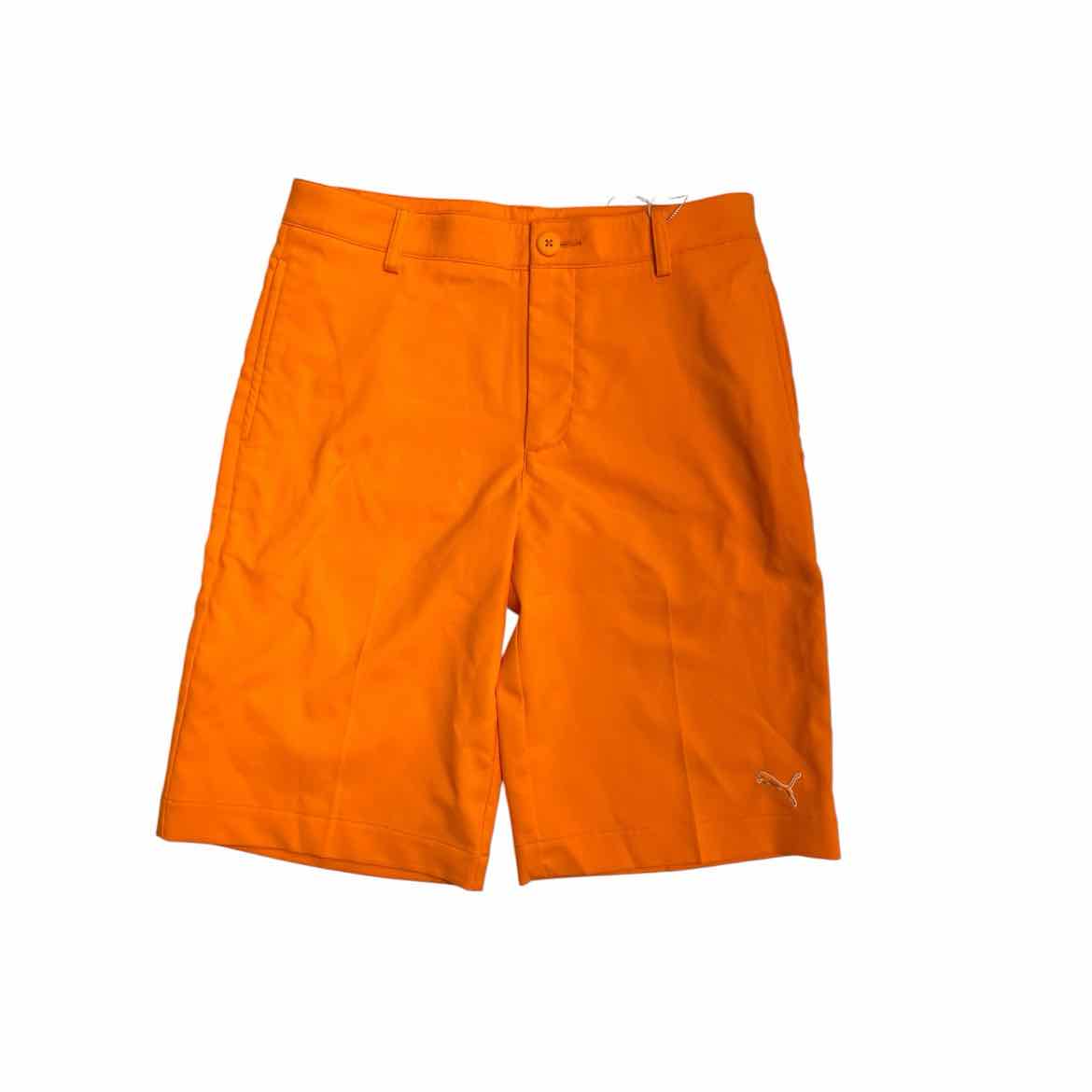 Puma (C) Orange Youth Size 14 Boy's ShortAthletic