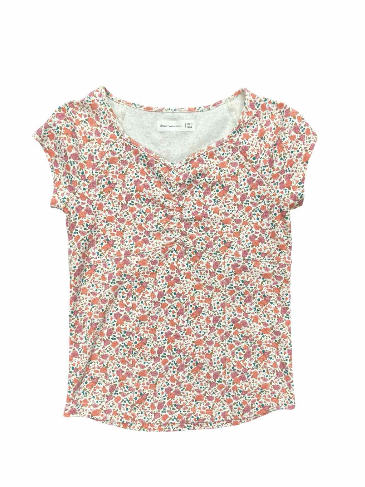 Abercrombie (B) Pink Youth Size 10-12 Girl's SSTopBasic