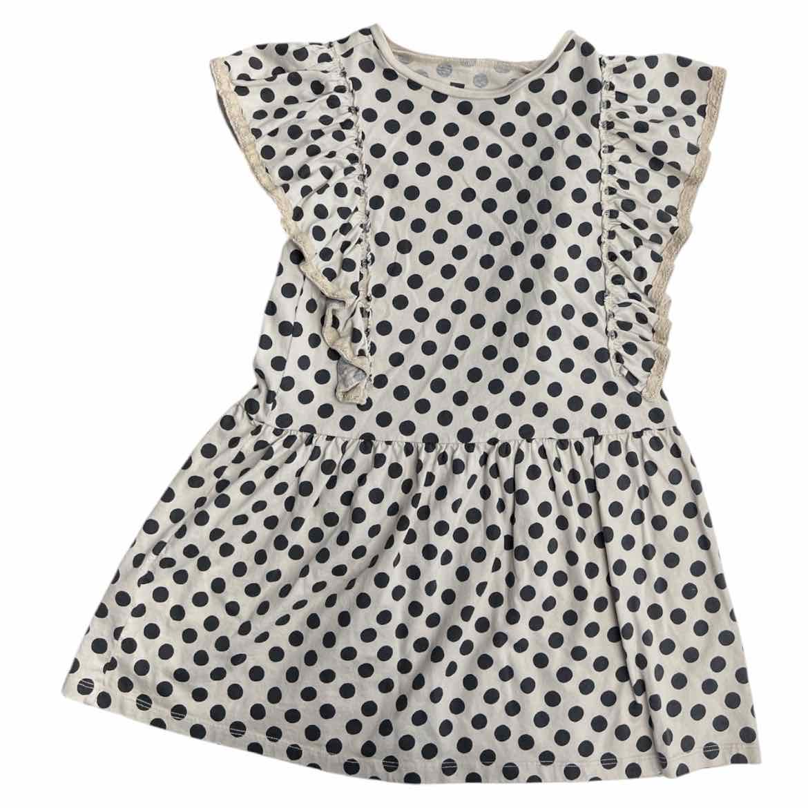 Tea Collection (A) Brown Print Youth Size 7 Girl's Basic dress