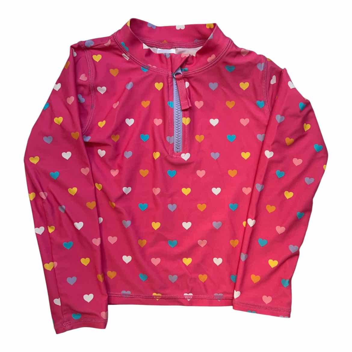 Ruffle Butts and Rugg (B) Pink Toddler Size 5 Girl's SwimTop