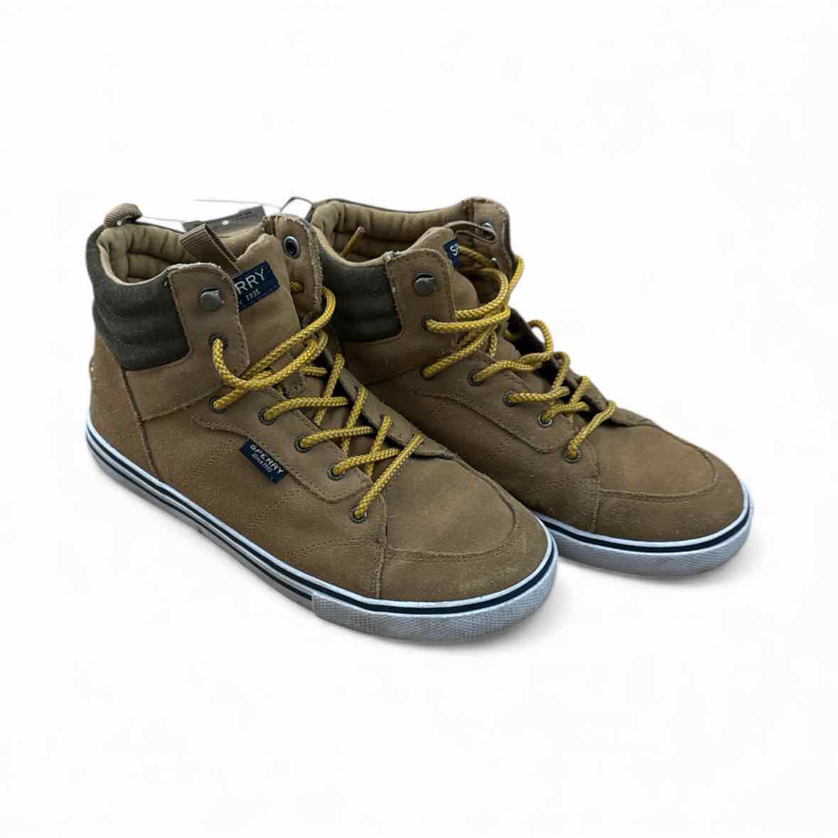 Sperry (A) Tan Youth Shoe Size 5 (Youth) FashionBoots