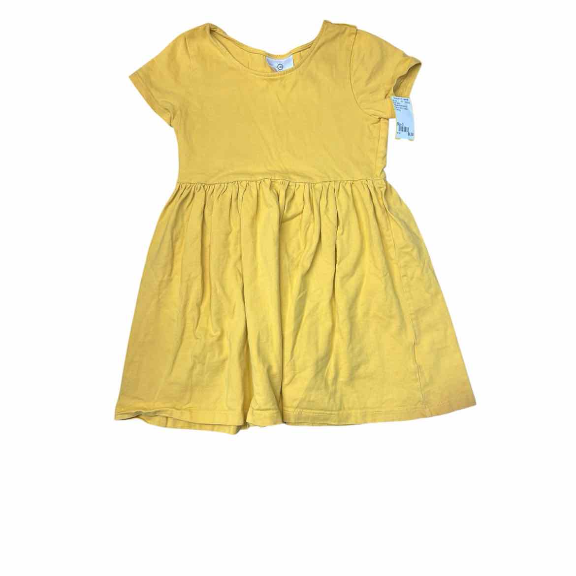 Hanna Andersson (A) Yellow Toddler Size 5 Girl's Basic dress
